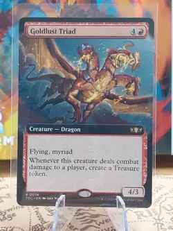 MtG TDC Goldlust Triad #74 Extended Art - Image 1