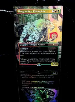 MTG Dragonborn Champion Foil x1 #2498 - SLD - Image 1