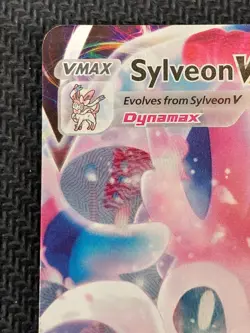 Sylveon VMAX TG15/TG30 Trainer Gallery Full Art Brilliant Stars Pokemon NM Holo - Image 2