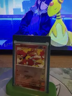 Magmar Japanese 151 sv2a 126/165 Master Ball Reverse Holo Pokemon NM / Mint - Image 1