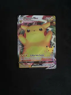 Pikachu VMAX SWSH062 SWSH: Sword & Shield Promo Holo Pokemon TCG - LP - Image 1