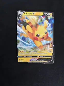Pikachu V SWSH285 SWSH: Sword & Shield Promo Holo Pokemon TCG - NM - Image 1