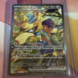 Pokemon Hop's Zacian ex 186/159 Sv09 Journey Together Special Illustration Rare… - Image 1
