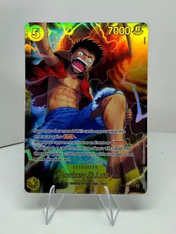 MONKEY.D.LUFFY OP15-119 SEC ADVENTURE ON KAMI’S ISLAND - ONE PIECE - Image 1