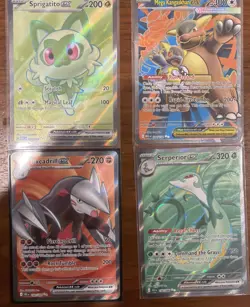Pokemon TCG Full Art Mixed Card Lot Of 4 Near Mint/NM Condition - Image 1