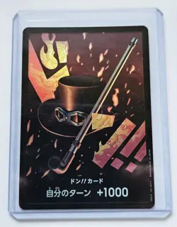 DON !! Card Sabo FOIL ONE PIECE TCG THE BEST PRB01 Japanese - Image 1