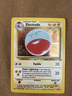 Vintage Electrode 2/64 Holo Rare Pokemon Card – Jungle Set 1999 - Image 1