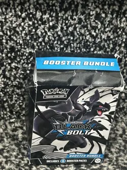 Pokemon TCG Scarlet & Violet Black Bolt Booster Bundle - New & Sealed 6 Packs - Image 1