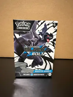 Pokemon TCG: Scarlet & Violet—Black Bolt Booster Bundle (6 Packs, Sealed) New - Image 2