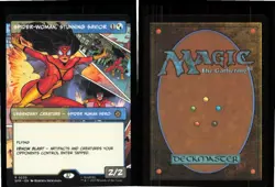 Spider-Woman Stunning Savior Borderless 230 Marvels Spider-Man MTG - Image 3