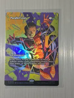 Parallel Lives Borderless Marvel Eternal-Legal MTG NM Foil - Image 1