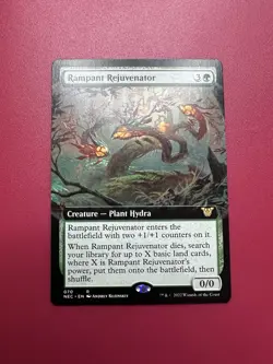 *** Rampant Rejuvenator *** Ext. Art Commander: Kamigawa: Neon Dynasty NM MTG - Image 1