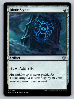 Dimir Signet U 0302 the Lost Caverns of Ixalan Regular - Image 1