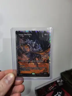 Super Shredder Showcase Fracture Foil NM Teenage Mutant Ninja Turtles MTG TMNT - Image 3