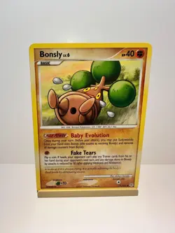 Bonsly 71/130 Common Diamond & Pearl Pokemon Lightly Played - Image 1