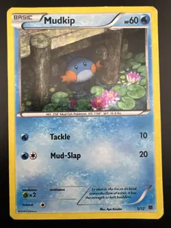 Mudkip 5/12 Pokemon XY McDonalds Holo Promo HP - Image 3