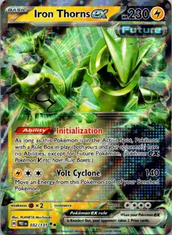 Iron Thorns ex 032/131 Double Rare SV: Prismatic Evolutions NM Pokemon - Image 1