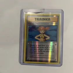 Pokemon TCG Trainer Misty's Determination 80/108 Reverse Holo - Image 3