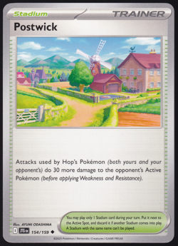 Postwick 154/159 Journey Together Pokemon TCG Card NM - Image 1