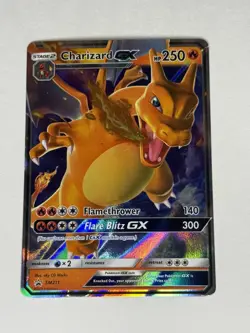 Pokemon Charizard GX SM211 SM Promo Full Art Holo Stage 2 Dragon 250 HP ✨ - Image 1