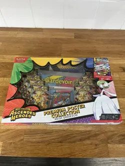 Pokemon TCG Ascended Heroes Mega Gardevoir Ex Premium Poster Collection Sealed - Image 1