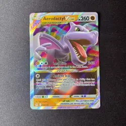 Pokemon TCG Aerodactyl VSTAR Sword & Shield - Lost Origin 093/196 Holo Ultra... - Image 1