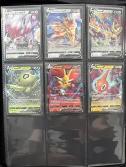 Pokemon Full Art V Holo Lot Of 15 - Sword & Shield Era (NM Condition) - Image 2