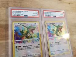 2x Pokemon PSA 10 Amazing Rare Rayquaza Holo 138 Vivid Voltage *Sequential Cert* - Image 2