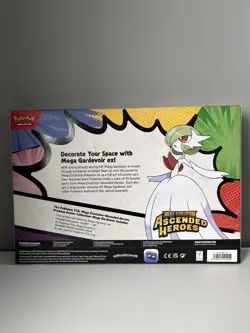 Pokemon TCG Ascended Heroes Premium Poster Collection Mega Lucario New Sealed - Image 2