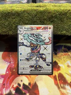 Pokemon TCG Greninja ex Scarlet & Violet-Twilight Masquerade 198/167 Holo Ultra - Image 1