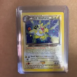 Pokemon Dark Ampharos Holo TCG 2002 Neo Destiny 1/105 - Image 1