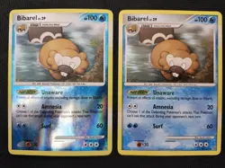 Pokemon Bibarel 32/100 Non Holo & Reverse Diamond & Pearl Stormfront - Image 1