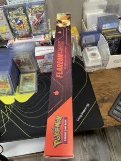 Pokemon TCG: Flareon VMAX Premium Collection Box New Sealed Box - Image 5