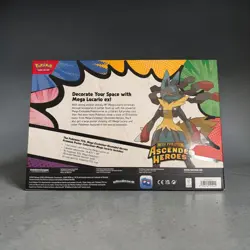 Pokemon Ascended Heroes - Premium Poster Collection Mega Gardevoir - New Sealed - Image 2