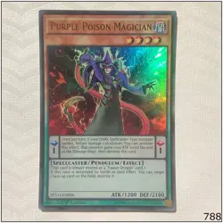 Purple Poison Magician - PEVO-EN006 - Ultra Rare 1st Edition Yugioh - Image 1