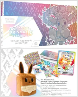 Pokemon Prismatic Evolutions Super Premium Collection SPC New & Factory Sealed - Image 1