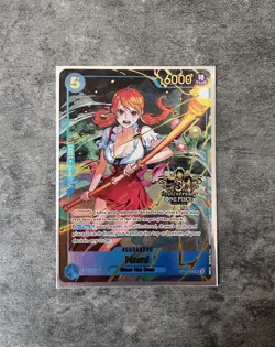 Nami OP11-054 SR One Piece Card Game 3rd Anniversary Edition English - Image 1