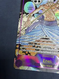 OP15-118 Enel Manga Rare Card One Piece Adventure On Kamis Island English NM - Image 4