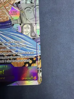 OP15-118 Enel Manga Rare Card One Piece Adventure On Kamis Island English NM - Image 5