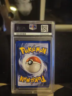 2000 Pokemon Team Rocket Holo Rare Dark Alakazam First Edition 1/82 PSA 8 - Image 2