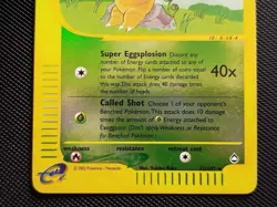 (LP-MP) Exeggutor 12/147 2002 Aquapolis Rare Reverse Holo Pokemon Card - Image 5