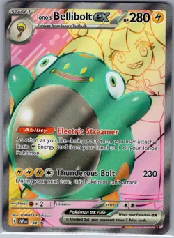 Iono's Bellibolt ex 194 SV: Scarlet & Violet Promo Cards - Pokemon Card - NM - Image 1