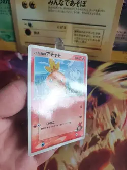 Pokemon Karte Card Mays Torchic Maikes Flemmli Pcg Promo Shogakukan japan Good - Image 5