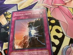 Release From Stone GLAS-EN068 1st Common LP Yugioh Card - Image 2