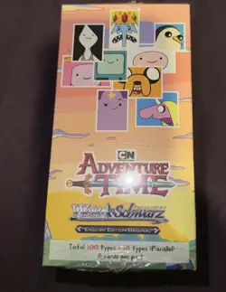 Weiss Schwarz: Adventure Time - Booster Box (20 Packs, 8 Cards per Pack) 8885009405535 - Image 1