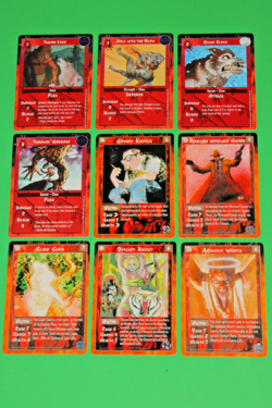 RAGE THE WEREWOLF APOCALYPSE Collectible Card Game 99 Lot TCG CCG 1995 MONSTERS - Image 2