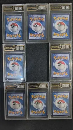 8x OCD 9.5 Gem-Mint Chinese Eeveelutions VMAX Pokemon Cards - Complete Set LN05 - Image 2
