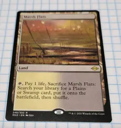 Marsh Flats 248/303 Non Foil Rare Modern Horizons 2 MTG R - Image 1