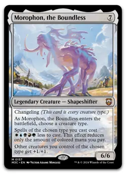Morophon, the Boundless #157 (NM) Modern Horizons 3 M3C Magic MTG - Image 1