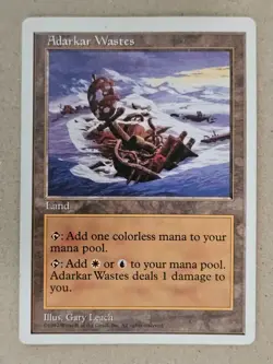 Adarkar Wastes - 5th Edition - Near Mint | MTG - Image 1